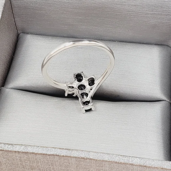 Black Cross Ring